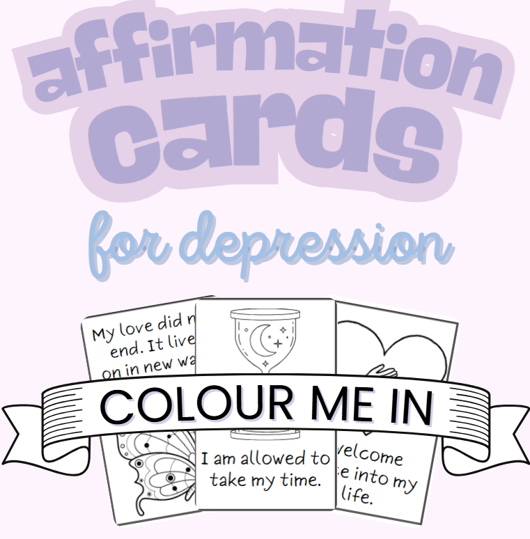 Affirmation Cards for Depression