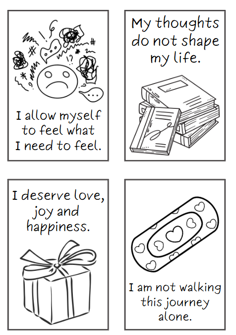 Affirmation Cards for Depression
