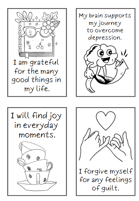 Affirmation Cards for Depression