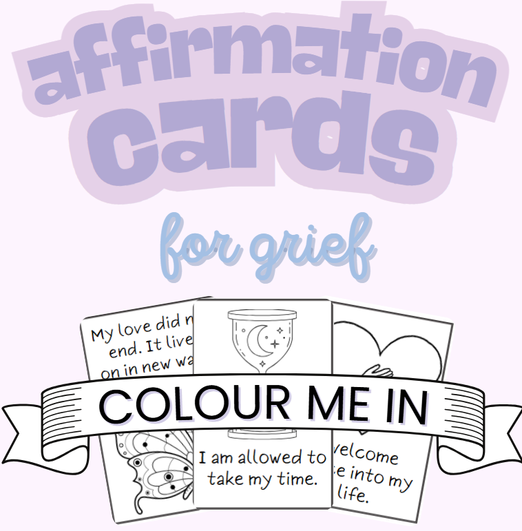 Affirmation Cards for Grief