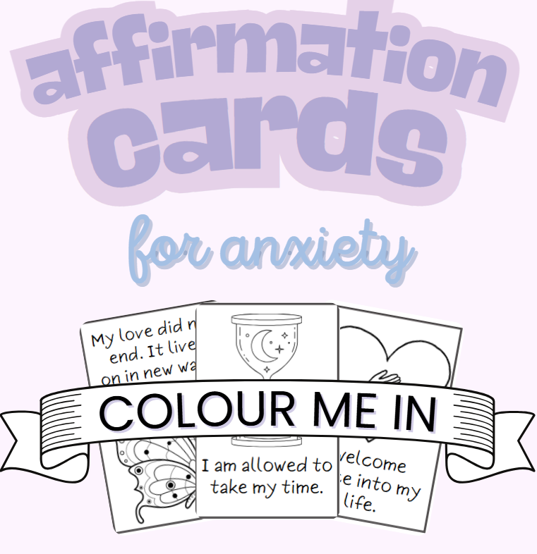Affirmation Cards for Anxiety